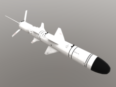 Anti-ship missile Kh-35 3D Model