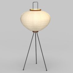 Akari 10A Floor Lamp 3D Model