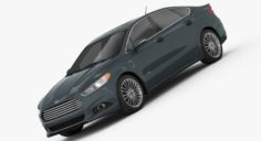 Ford Fusion Energi SE 2014 3D Model