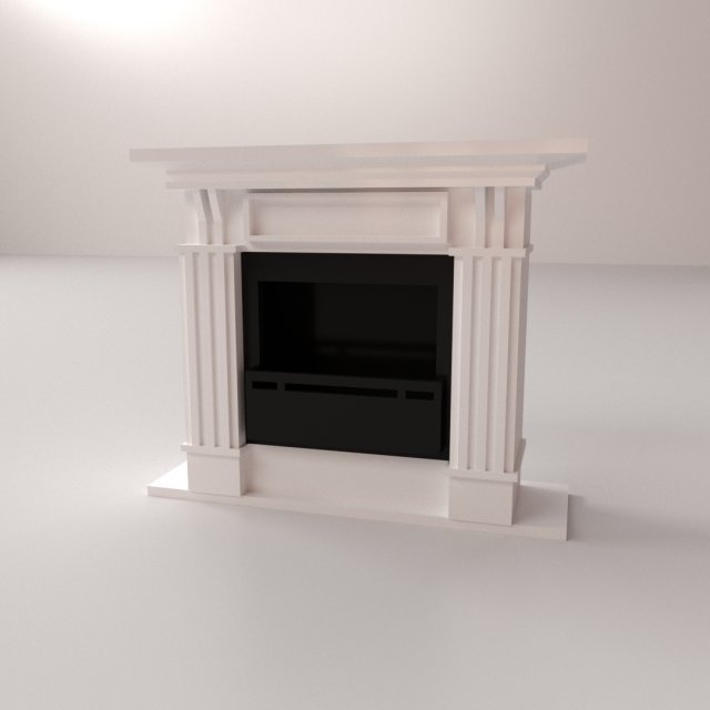 Fireplace 3D Model