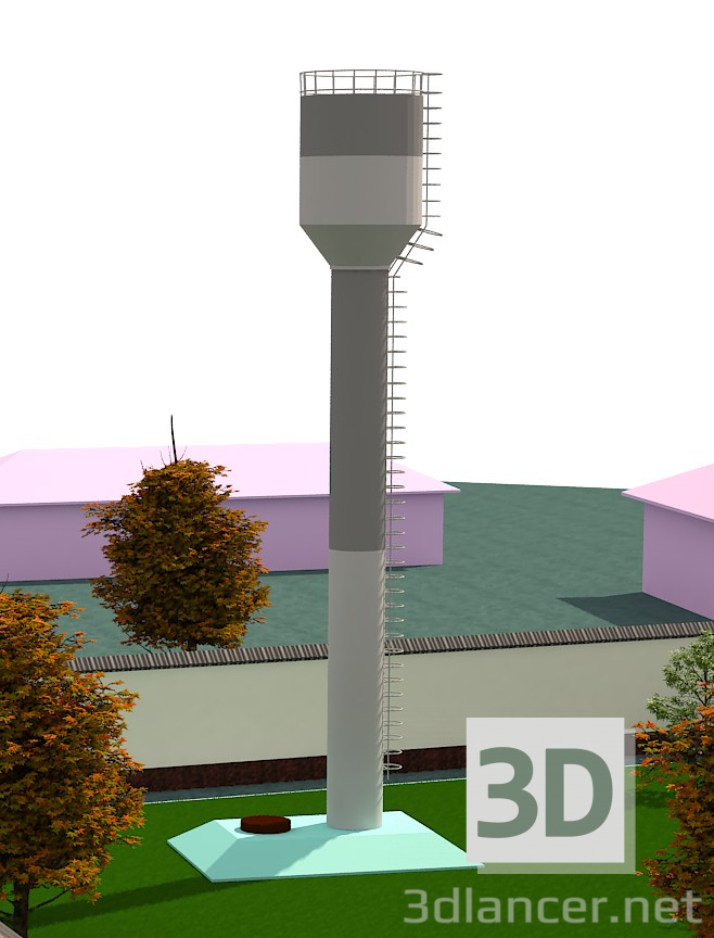 3D-Model 
Water tower