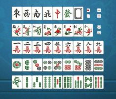 Mahjong 3D Model