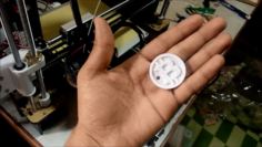 Bitcoin coin social currency money 3D Model