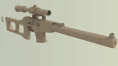 Sniper Rifle Special 3D Model