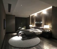 Bedroom – Modern Style -9456 3D Model