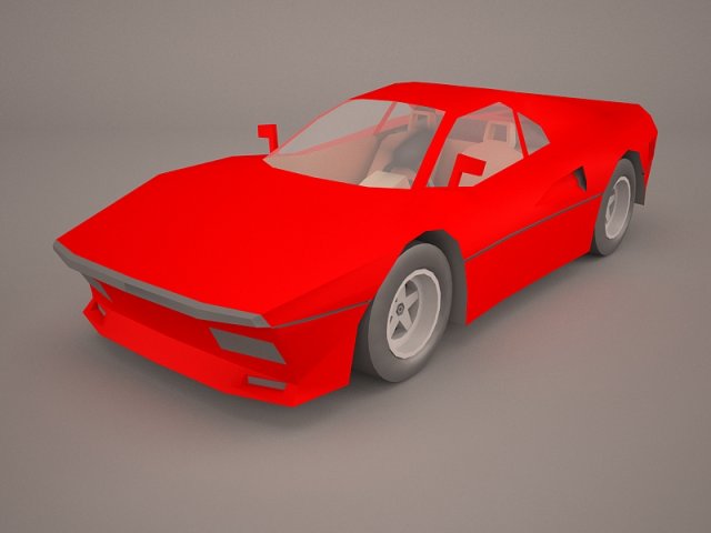 Ferrari 250GTO 1962-63 3D Model