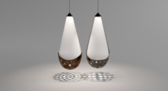 Modern Wall Lamp Set 3D Model