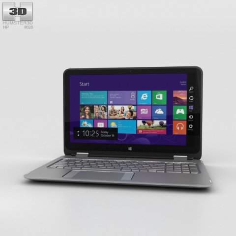 HP ENVY x360 2014 3D Model