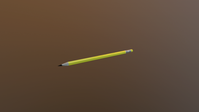 Pencil 3D Model