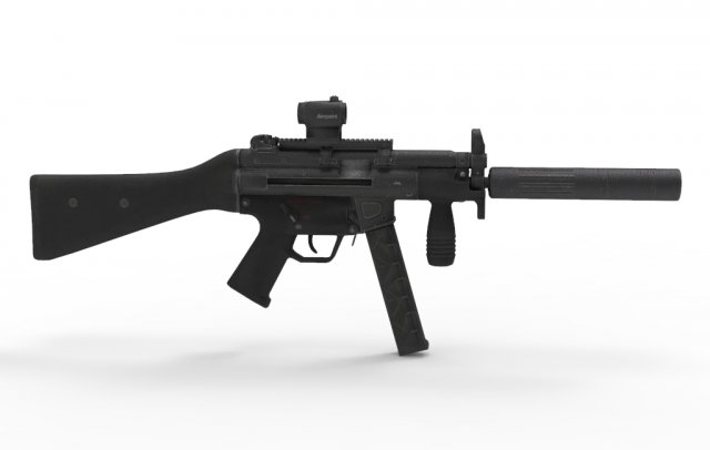 Mp5 3D Model