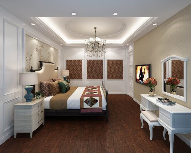 Bedroom – Modern Style – 9440 3D Model