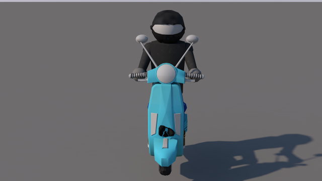 Moped 3D Model