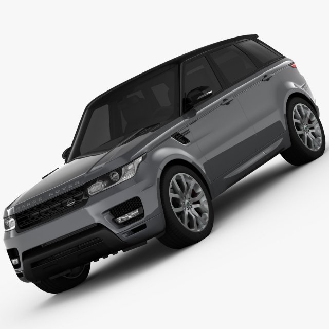 Range Rover Sport Autobiography 2014 3D Model