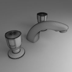 Bathroom taps 3D Model