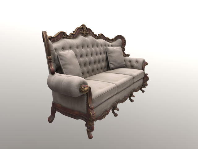 The sofa 3D Model