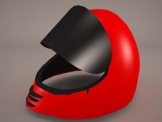 Helmet F1 Generic 3D Model
