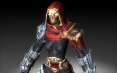 Abyssal armor male Darksiders 3D Model