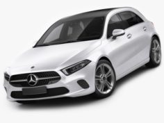 Mercedes-Benz A-class 2019 3D Model