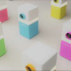 Cute CUBE type device						 Free 3D Model