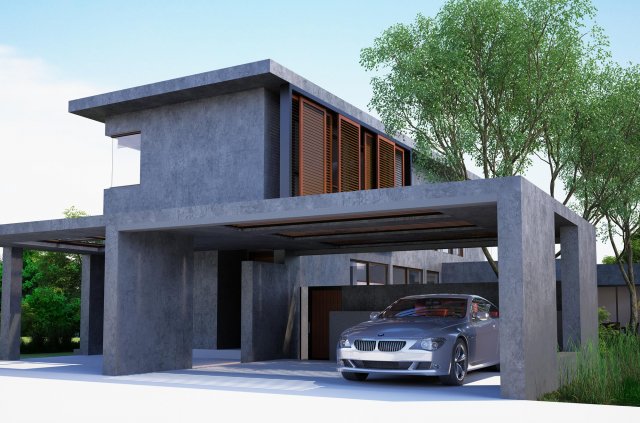 House No05 3D Model