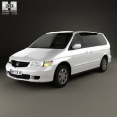 Honda Odyssey 1999 3D Model