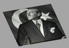 Mustafa Kemal ATATURK 3D Model