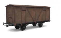 Railway car 3D Model
