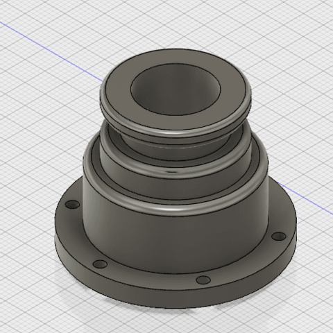 ghostbusters leg hose connector 3D Print Model