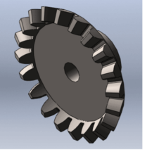 conical gear 3D Print Model