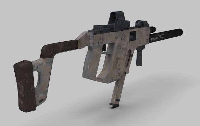 Kriss Vector 3D Model