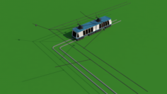 Tram 3D Model