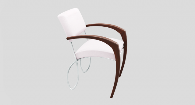 Contemporary Minimalistic Chair 3D Model
