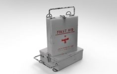 First Aid box 3D Model