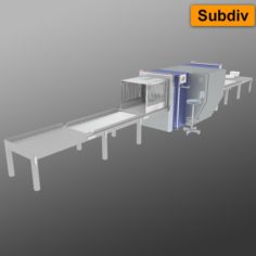 Airport xray 3D Model