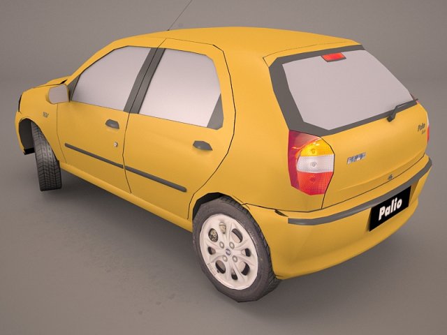 Fiat Palio Fire Economy 3D Model