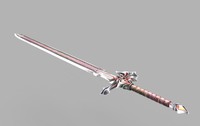Elises Sword 3D Model