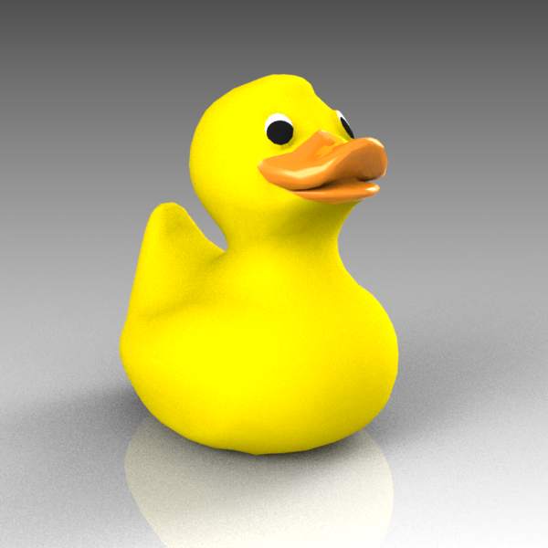 Rubber Ducky 3D Model