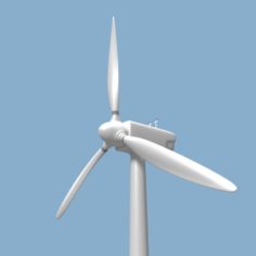 Wind Turbine Free 3D Model