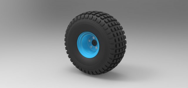 Offroad wheel 18 3D Model