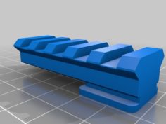 NATO/Picatinny Rail for Hot Shoe 3D Print Model