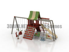 Equipamentos de playground infantil Action4kids: jogo da velha Modelo 3D $7  - .max .3ds .dxf .fbx .unknown .obj - Free3D