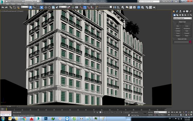 Classic Apartment building Free 3D Model