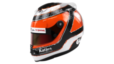 Nico Hulkenberg 2012 style Racing helmet 3D Model
