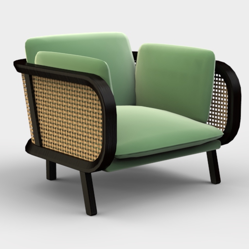 Buzzicane Armchair 3D Model