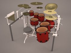 Snare Drum 3D Model