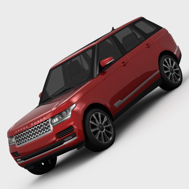 Range Rover Supercharged L405 2013 3D Model