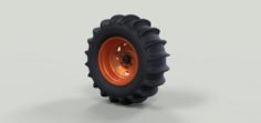 Rear wheel for Dune Buggy 3D Model