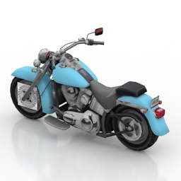 Motorcycle 3D Model