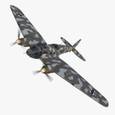 Heinkel He 111 5J-ES 3D Model