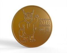 Coin olympiad 2016 3D Model